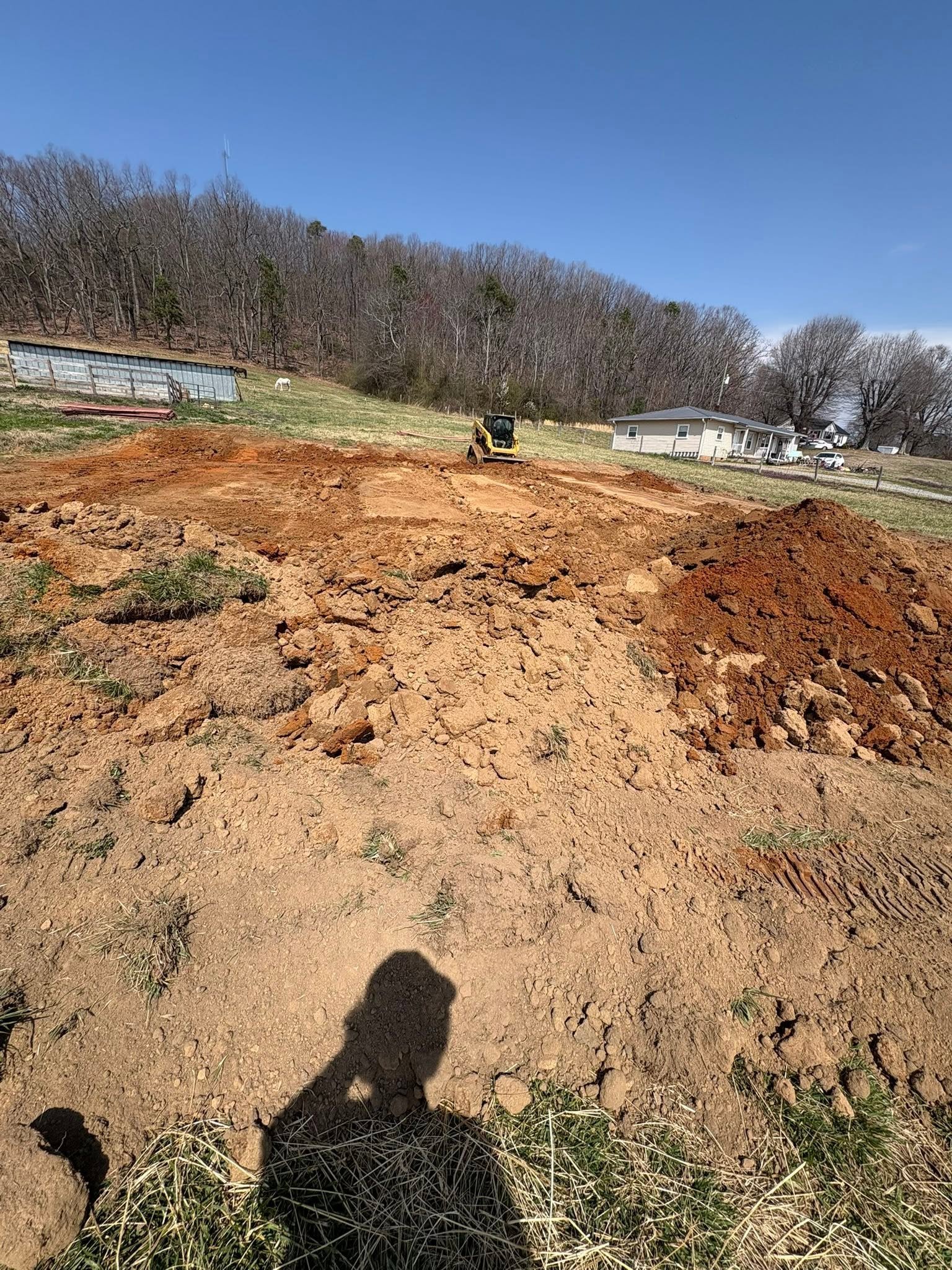 Land grading and site prep equipment